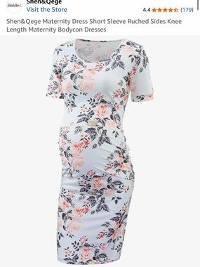 3 Mid length Maternity Dresses